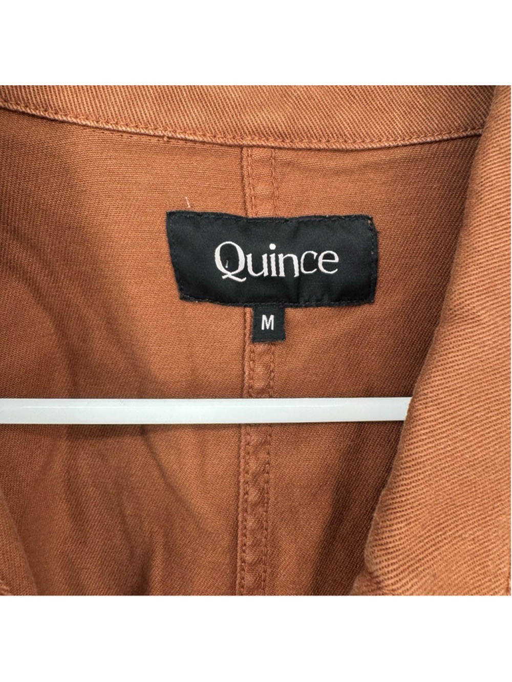Quince Organic Comfort Stretch Chore Jacket M - Picture 7 of 8